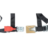 2 Pack Black 4 Point Harness 2 Straps A114220 LAB WORK MOTO