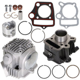 Labwork 39mm Bore Top End Rebuild Kit Cylinder Head Piston Replacement for Honda XR50 Z50R CRF50 50cc LAB WORK MOTO
