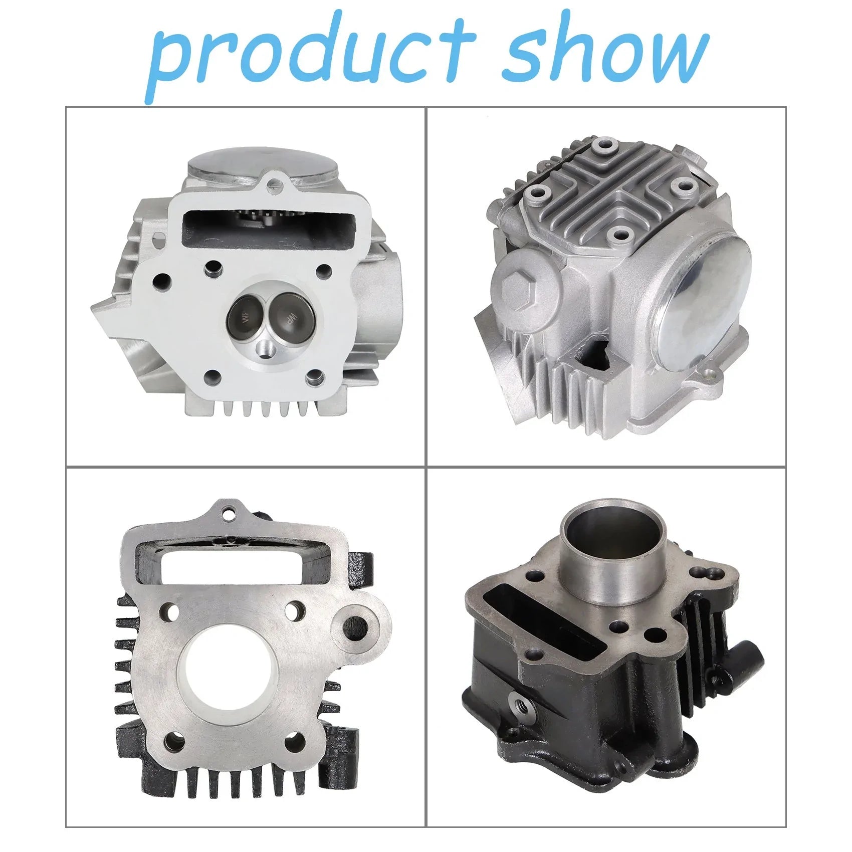 Labwork 39mm Bore Top End Rebuild Kit Cylinder Head Piston Replacement for Honda XR50 Z50R CRF50 50cc LAB WORK MOTO