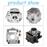 Labwork 39mm Bore Top End Rebuild Kit Cylinder Head Piston Replacement for Honda XR50 Z50R CRF50 50cc LAB WORK MOTO