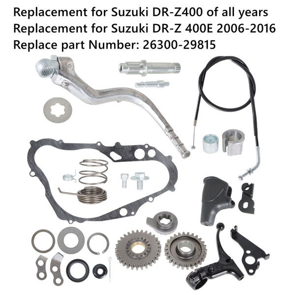 labwork Complete Kick Start Kit Replacement for Suzuki RZ400 DRZ