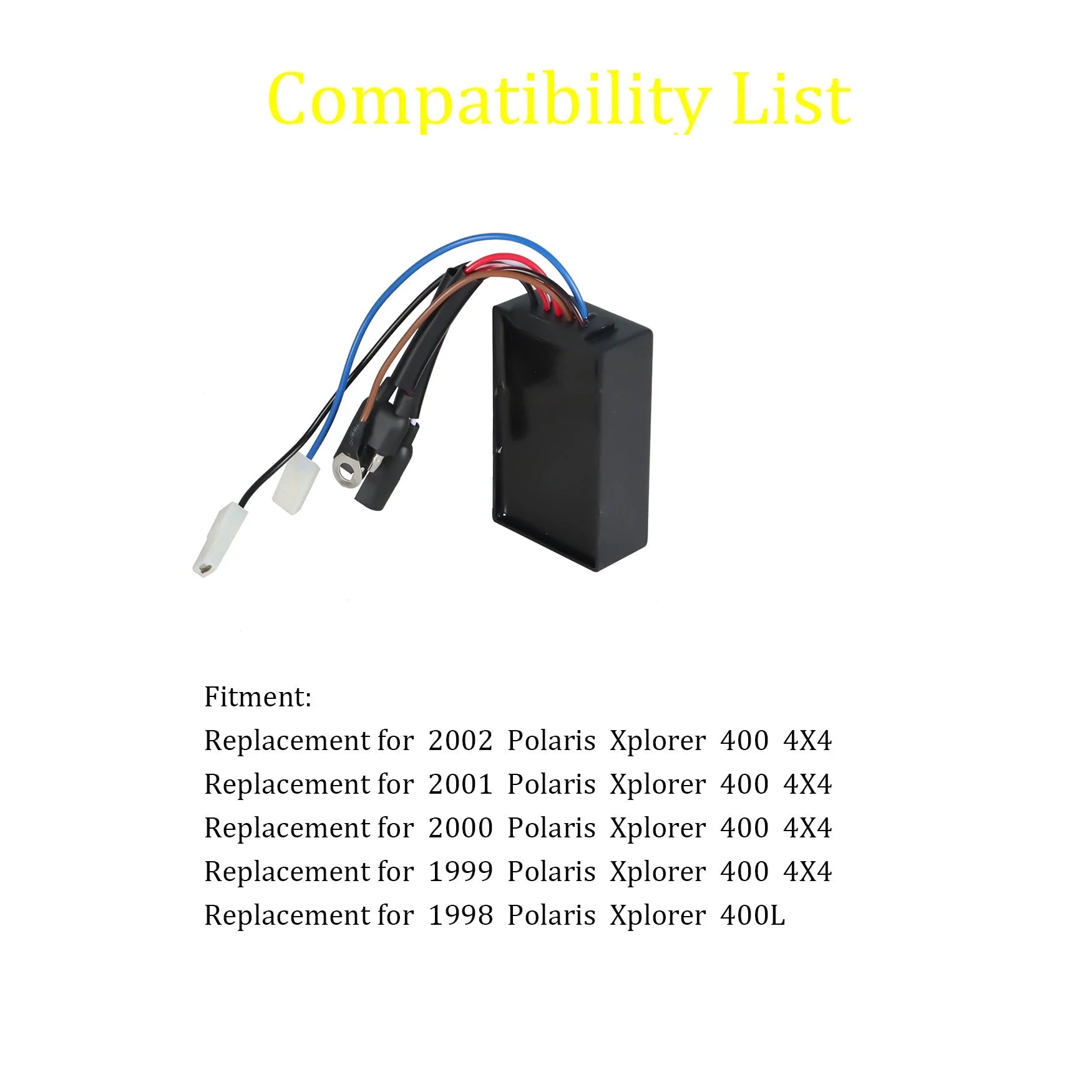 labwork CDI Module Replacement for Polaris ATV Xplorer 400 1998-2002 3085623 LAB WORK MOTO