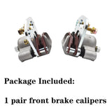 labwork Front Brake Caliper Set with Pads Replacement for Polaris Magnum 500 1999 2000 LAB WORK MOTO
