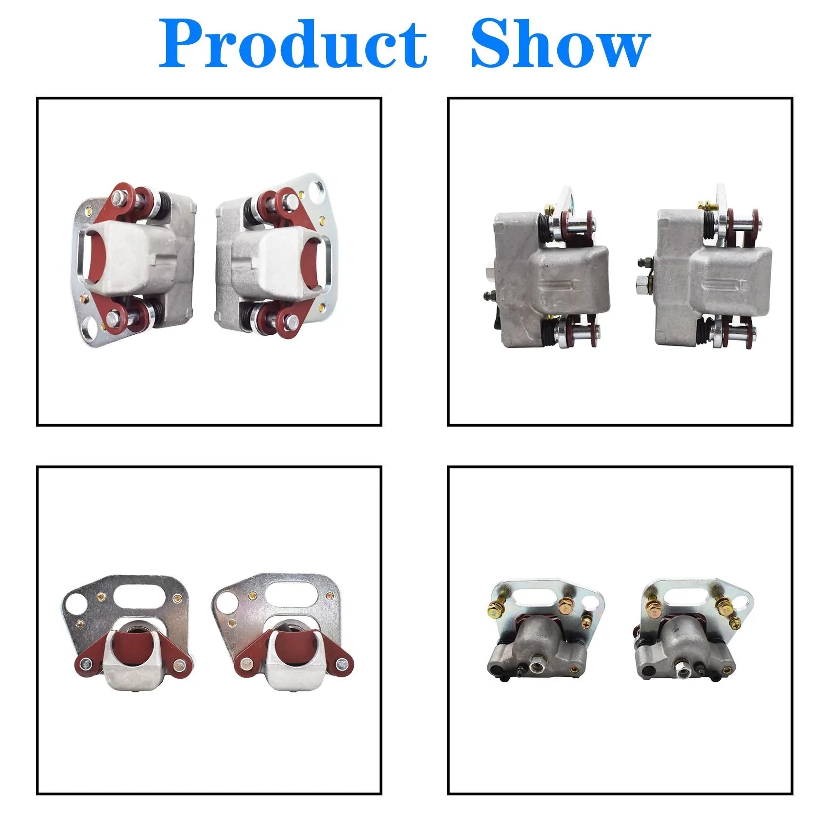 labwork Front Brake Caliper Set with Pads Replacement for Polaris Magnum 500 1999 2000 LAB WORK MOTO