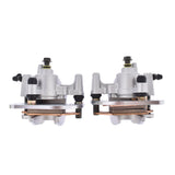 labwork Front Left Right Brake Calipers with Pads Replacement for Yamaha Grizzly 700 YFM700F/P 2007-2018 LAB WORK MOTO