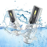 labwork H6 HID White LED Headlight Bulbs for Honda Rancher Rincon 650 350 / Yamaha YFZ Raptor 700 450 / Suzuki Eiger Kodiak 400 LAB WORK MOTO