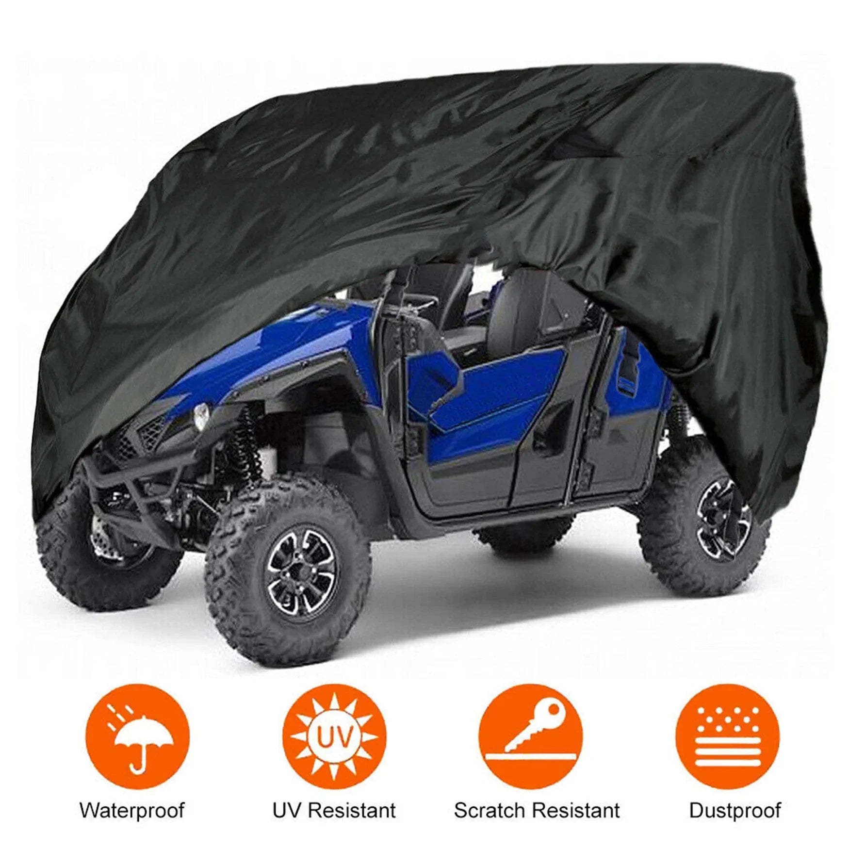 labwork Utility Vehicle Storage Cover SXS Waterproof Replacement for 2018-2021 Yamaha Wolverine X4 LAB WORK MOTO