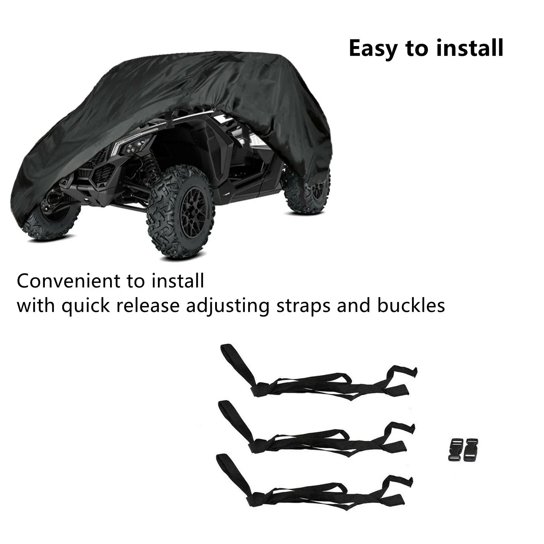 labwork Utility Vehicle Storage Cover Waterproof Replacement for Can-Am Maverick X3 XDS XMR Turbo LAB WORK MOTO