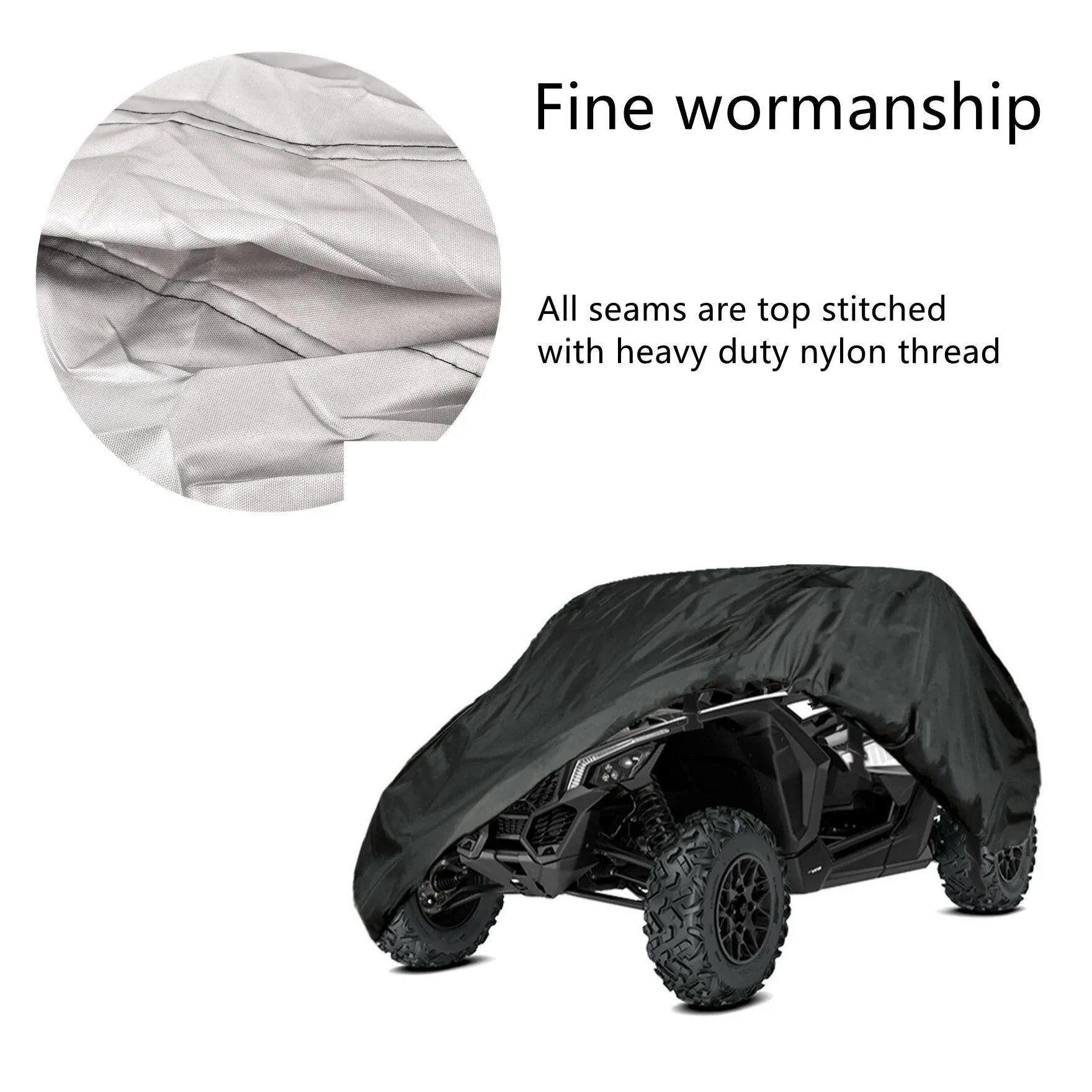 labwork Utility Vehicle Storage Cover Waterproof Replacement for Can-Am Maverick X3 XDS XMR Turbo LAB WORK MOTO