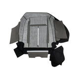 Seat Cover Driver Black Leather Bottom and Top 2Pcs Replacement for 2007-2014 Expedition Sport Utility 4-Door