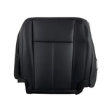 Seat Cover Driver Black Leather Bottom and Top 2Pcs Replacement for 2007-2014 Expedition Sport Utility 4-Door
