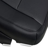 Seat Cover Driver Black Leather Bottom and Top 2Pcs Replacement for 2007-2014 Expedition Sport Utility 4-Door
