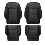 4Pcs Cloth Seat Cover Replacement for Silverado 2014-2019