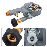 Pressure Washer Pump Manifold Kit 7108366 With Mounting Bolt Washer Pump Sliver