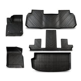 Full Set TPE Floor Mats Cargo Liner for 2018-2024 Chevy Traverse Limited