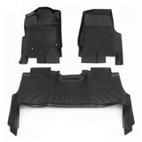 3PCS TPE All-Weather Floor Mats for 2015-2025 Ford F-150 SuperCrew