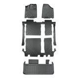 For 2013-2020 Toyota Sienna 8 Seats TPE Floor Mats+Trunk Cargo Liner All Weather