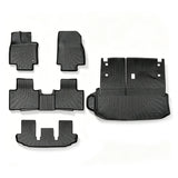 Floor Mats & Cargo Liner Backrest Mat for 2020-2026 Toyota Highlander 7-Seat TPE