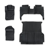 For Ford Ranger Super Crew Cab 2024-2025 Floor Mats & 5FT Truck Mat