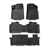 4PCS Floor Mats Black TPE Replacement for Pilot 2009-2015