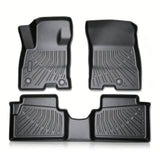 labwork 3-Piece 3D TPE All-Weather Floor Mats for 2022-2025 Ford Maverick Hybrid Front & Rear Set