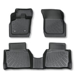 3PCS TPE All-Weather Floor Mats 3D Custom for 2013-2016 Ford Fusion