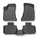 labwork 3-Piece 3D TPE All-Weather Floor Mats for 2011-2023 Dodge Charger Chrysler 300 RWD