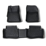 Fits 2019-2026 Toyota Corolla Hatchback TPE 3D Front & 2nd Row Floor Mats Liner