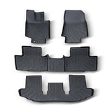 For 2020-2026 Toyota Highlander TPE Floor Mats Liner 4PCS New 3D Front & Rear