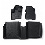 labwork 3PCS Floor Mats Black TPE Replacement for Flex 2009 2010 2011 2012 2013 2014 2015 2016 2017 2018 2019
