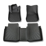 Black 3Pcs Front and Rear TPE Car Floor Mats Replacement for Altima 2019-2025