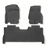 Fit For 2017-2024 Ford F-250/350/450/550 Super Duty Crew Cab TPE Floor Mats Liners