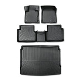 4Pcs Car Floor Mats and Cargo Liner Front and Rear TPE Black Replacement for Bronco Sport 2021-2025