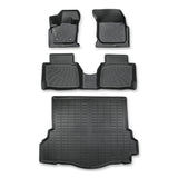 3D Custom Fit TPE Floor Liners Set for 2017-2020 Ford Fusion & Lincoln MKZ - All-Weather Interior Protection (Excludes 2013-2016)