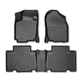 All Weather Easy To Clean for Toyota RAV4 RAV-4 2006-2012 Black Floor Liner Mats