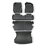 All Weather TPE Floor Liners and Trunk Mat and Backrest Mats for 2009-2012 Ford Escape/2009-2011 Mazda Tribute/Mercury Mariner