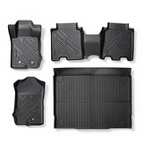 4PCS TPE All-Weather Floor Mats Cargo Liner for 2021-2025 Ford Bronco 4-Door