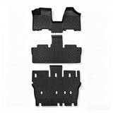 Floor Mats Liner for Toyota Sienna 2004-2010 Black TPE All-Weather 4 Pcs