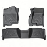 3-Piece 3D TPE All-Weather Floor Mats for 1999-2007 Chevy Silverado GMC Sierra 1500 2500 Classic