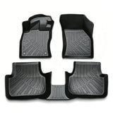 3Pcs Car Floor Mats Liner Front and Rear TPE Black Replacement for J-etta A7 2019-2026