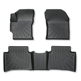 3Pcs Car Floor Mats Front and Rear TPE Black Replacement for Corolla Sedan 2020-2024 Not Replacement for Hatchback Models