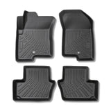 Floor Mats Replacement for Caliber 2007-2012 | 4Pcs Front and Rear, TPE Material, Black