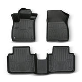 3PCS TPE All-Weather Floor Mats for 2018-2022 Honda Accord