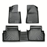 3PCS Floor Mats Black TPE Replacement for Sonata FWD 2020-2026 Replacement for K5 FWD 2021-2026