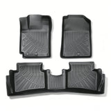 4PCS Floor Mats Black TPE Replacement for Rio 2018-2023