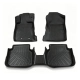 3Pcs Front and Rear TPE Car Floor Mats Replacement for Crosstrek 2024-2025 Replacement for Impreza 2024-2025