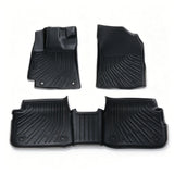 For 2009-2013 Toyota Corolla / Matrix TPE 3D 2 Row Floor Mats Liner Set Black