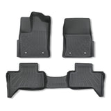 Floor Mats for 2022-2026 Toyota Tundra Double Cab All Weather 3D Floor Liner