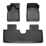 3D Custom Fit All-Weather Floor Liners Set for 2021-2026 Ford Mustang Mach-E - Premium TPE Floor Mats (Left Hand Drive Only)