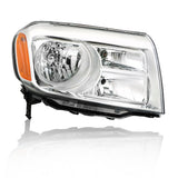 Passenger Side Headlights Assembly Replacement for Honda Pilot 2012-2015 Housing Chrome Lamp RH 1PC 33100-SZA-A11